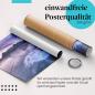 Preview: Gerolltes Poster "Eisschollen" - Winterliche Landschaft, sicher verpackt.