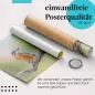 Preview: Gerolltes Poster "Eisvogel" - Vogel & Natur, sicher verpackt. Preview: Gerolltes Poster "Eisvogel" - Vogel & Natur, sicher verpackt.