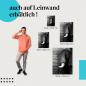 Preview: "Elefantenportrait" Leinwand. Verschiedene Größen, setze Akzente in deinem Zuhause!