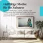 Preview: Stilvolle Eleganz: Dieses Leinwandbild mit der Frau im blauen Kleid versprüht femininen Charme und ist ein echter Blickfang. Preview: Stilvolle Eleganz: Dieses Leinwandbild mit der Frau im blauen Kleid versprüht femininen Charme und ist ein echter Blickfang.