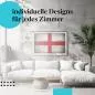Preview: Schlafzimmer Deko: "England Flagge" Poster. Wanddeko im minimalistischen Schlafzimmer. Preview: Schlafzimmer Deko: "England Flagge" Poster. Wanddeko im minimalistischen Schlafzimmer.