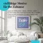 Preview: Leinwandbild "Enjoy Life": Fröhlicher Schriftzug, bunte Dekoration - gute Laune! Preview: Leinwandbild "Enjoy Life": Fröhlicher Schriftzug, bunte Dekoration - gute Laune!