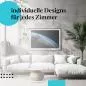 Preview: Schlafzimmer Deko: Modernes Zimmer mit "Blauer Planet" Poster. Wanddeko für Weltraum-Fans. Preview: Schlafzimmer Deko: Modernes Zimmer mit "Blauer Planet" Poster. Wanddeko für Weltraum-Fans.