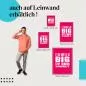 Preview: Leinwandbild "Groß denken": Ein Aufruf zu mehr Selbstvertrauen & Visionen Preview: Leinwandbild "Groß denken": Ein Aufruf zu mehr Selbstvertrauen & Visionen