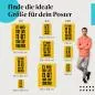 Preview: "Es ist nie zu spät": Poster - Neuanfang & Motivation Preview: "Es ist nie zu spät": Poster - Neuanfang & Motivation