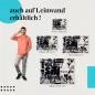 Preview: "Fashion Statement: Collage der Stil-Ikonen" Leinwandbild - Ein Must-Have für Fashionistas! Preview: "Fashion Statement: Collage der Stil-Ikonen" Leinwandbild - Ein Must-Have für Fashionistas!