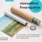 Preview: Gerolltes Poster "Feldweg". Natur & Ruhe, sicher verpackt. Preview: Gerolltes Poster "Feldweg". Natur & Ruhe, sicher verpackt.