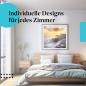 Preview: Schlafzimmer Deko: "Küste & Sonnenuntergang" Poster: Die Schönheit der Natur im Schlafzimmer.