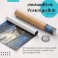 Preview: Gerolltes Poster "Island Küste". Island & Natur, sicher verpackt.