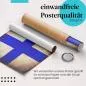 Preview: Gerolltes Poster "Finnland Flagge", Vintage, Used-Look. Preview: Gerolltes Poster "Finnland Flagge", Vintage, Used-Look.