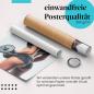 Preview: Gerolltes Poster "Fitness & Stärke". Kraft & Ausdauer, sicher verpackt.