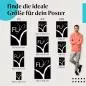 Preview: "FLY" Poster: Kunstvolle Kalligraphie - jetzt bestellen! Preview: "FLY" Poster: Kunstvolle Kalligraphie - jetzt bestellen!