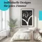 Preview: Schlafzimmer Deko: Eleganz mit "Fly" Kalligrafie Preview: Schlafzimmer Deko: Eleganz mit "Fly" Kalligrafie
