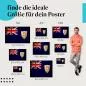 Preview: Anguilla Flagge Poster: Verschiedene Größen für deine Wand! Preview: Anguilla Flagge Poster: Verschiedene Größen für deine Wand!