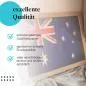 Preview: Gerahmtes Wandbild "Australien Flagge" im Vintage-Stil. Hochwertiger Druck auf langlebigem Papier, verschiedene Größen. Preview: Gerahmtes Wandbild "Australien Flagge" im Vintage-Stil. Hochwertiger Druck auf langlebigem Papier, verschiedene Größen.