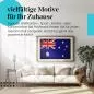 Preview: Leinwandbild "Australische Grunge Flagge im Vintage-Stil". Wanddeko für Australien-Fans. Preview: Leinwandbild "Australische Grunge Flagge im Vintage-Stil". Wanddeko für Australien-Fans.