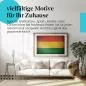 Preview: Stylisches Leinwandbild: Bolivianische Vintage Flagge im Used-Look. Wanddeko für Bolivien-Fans. Preview: Stylisches Leinwandbild: Bolivianische Vintage Flagge im Used-Look. Wanddeko für Bolivien-Fans.