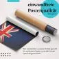 Preview: "Britische Jungferninseln Flagge": Gerolltes Poster, Vintage. Preview: "Britische Jungferninseln Flagge": Gerolltes Poster, Vintage.
