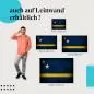 Preview: "Curaçao Flagge" Leinwand - Vintage. Verschiedene Größen für dein modernes Zuhause - setze Akzente! Preview: "Curaçao Flagge" Leinwand - Vintage. Verschiedene Größen für dein modernes Zuhause - setze Akzente!