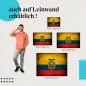 Preview: "Ecuador Flagge" Leinwand - Vintage: Wappen. Finde die ideale Größe & setze Akzente mit Kunst! Preview: "Ecuador Flagge" Leinwand - Vintage: Wappen. Finde die ideale Größe & setze Akzente mit Kunst!