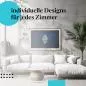 Preview: Schlafzimmer Deko: Minimalistisches Zimmer mit "Guam Flagge" Poster. Wanddeko für Insel-Fans. Preview: Schlafzimmer Deko: Minimalistisches Zimmer mit "Guam Flagge" Poster. Wanddeko für Insel-Fans.