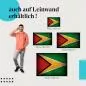 Preview: "Guyana Flagge" Leinwand. Finde die ideale Größe & setze Akzente mit Kunst! Preview: "Guyana Flagge" Leinwand. Finde die ideale Größe & setze Akzente mit Kunst!