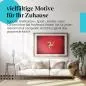 Preview: Stylisches Leinwandbild: Isle of Man Vintage Flagge: Triskele auf Rot. Wanddeko für Isle of Man-Fans. Preview: Stylisches Leinwandbild: Isle of Man Vintage Flagge: Triskele auf Rot. Wanddeko für Isle of Man-Fans.