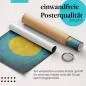 Preview: "Palau Flagge": Gerolltes Poster - Kreis, Vintage. Preview: "Palau Flagge": Gerolltes Poster - Kreis, Vintage.