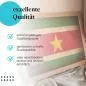 Preview: Gerahmtes Wandbild "Suriname Flagge" - Vintage, Stern der Hoffnung, langlebiger Druck. Preview: Gerahmtes Wandbild "Suriname Flagge" - Vintage, Stern der Hoffnung, langlebiger Druck.