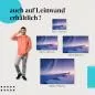 Preview: Flugzeug: Leinwandbild. Wolken, Sterne, Milchstraße. Preview: Flugzeug: Leinwandbild. Wolken, Sterne, Milchstraße.