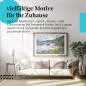 Preview: Stylisches Leinwandbild: Unberührte Wildnis - Malerischer Fluss. Preview: Stylisches Leinwandbild: Unberührte Wildnis - Malerischer Fluss.
