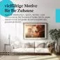 Preview: Leinwandbild "Frau & Bär": Federschmuck, Wildnis - Verbundenheit von Mensch & Tier. Preview: Leinwandbild "Frau & Bär": Federschmuck, Wildnis - Verbundenheit von Mensch & Tier.