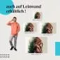 Preview: Frau & Wald: Leinwandbild. Doppelbelichtung, Verbundenheit. Preview: Frau & Wald: Leinwandbild. Doppelbelichtung, Verbundenheit.