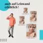 Preview: Frau mit Schlange: Leinwandbild. Blond, faszinierend. Preview: Frau mit Schlange: Leinwandbild. Blond, faszinierend.