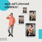Preview: "Humor" Leinwandbild. Finde die ideale Größe für dein Zuhause - setze Akzente mit Kunst!