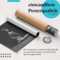 Preview: Gerolltes Poster "Yoga". Entspannung & Achtsamkeit, sicher verpackt.