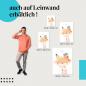 Preview: Fuchs: Leinwandbild. Blumen, charmant.