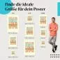 Preview: Umgib dich mit positiven Menschen: Poster "Genieße das Leben" Preview: Umgib dich mit positiven Menschen: Poster "Genieße das Leben"