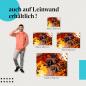 Preview: Gewürze: Leinwandbild. Nahaufnahme, Sternanis, Kaffee.