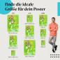 Preview: "Exotischer Glasflügelfalter": Poster - Glasflügelfalter & transparente Flügel