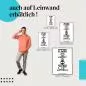 Preview: Leinwandbild "60 Sekunden Glück verlieren": Glück & Reflexion Preview: Leinwandbild "60 Sekunden Glück verlieren": Glück & Reflexion