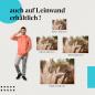 Preview: Leinwandbild "Goldene Gräser": Ein Hauch von Natur für dein Zuhause