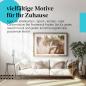 Preview: Dieses Leinwandbild mit den Gräsern im Abendlicht bringt Wärme und Gemütlichkeit in Ihr Zuhause.