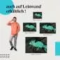 Preview: Basilisk: Leinwandbild. Grün, Regenwald. Preview: Basilisk: Leinwandbild. Grün, Regenwald.