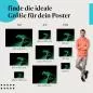 Preview: Grüner Frosch Poster: Naturfotografie - finde die ideale Größe! Preview: Grüner Frosch Poster: Naturfotografie - finde die ideale Größe!