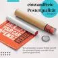 Preview: Gerolltes Poster "Harte Arbeit", Erfolg. Preview: Gerolltes Poster "Harte Arbeit", Erfolg.