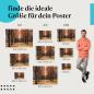 Preview: "Herbstlicher Spaziergang: Farbenfrohe Allee im Wald": Poster - Natur & Herbstlaub