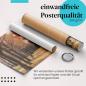 Preview: "Herbstlicher Spaziergang": Gerolltes Poster - Allee, Wald.