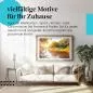 Preview: Leinwandbild "Herbstlicher Fluss": Goldenes Licht & bunte Blätter - ein Traum! Preview: Leinwandbild "Herbstlicher Fluss": Goldenes Licht & bunte Blätter - ein Traum!