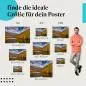 Preview: "Herbstliche Spiegelung am See": Poster - Farben, Landschaft & Natur Preview: "Herbstliche Spiegelung am See": Poster - Farben, Landschaft & Natur
